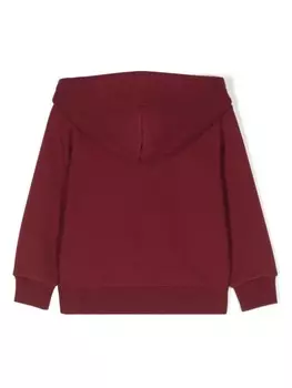 Ralph Lauren Kids толстовка с капюшоном Polo Pony, красный