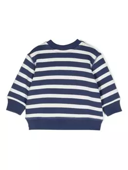 Ralph Lauren Kids толстовка с принтом Polo Bear, синий