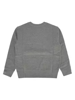 Ralph Lauren Kids толстовка с вышитым логотипом, серый