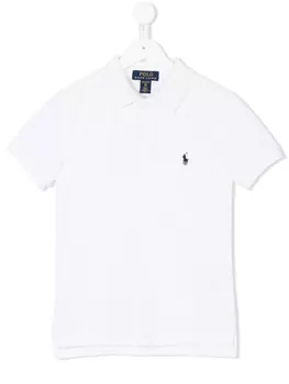 Ralph Lauren классическая рубашка-поло, белый