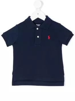 Ralph Lauren классическая рубашка-поло с логотипом, синий