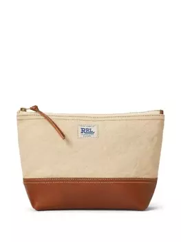 Ralph Lauren клатч из канваса, нейтральный цвет