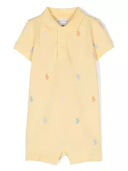Ralph Lauren комбинезон с логотипом Polo Pony, желтый