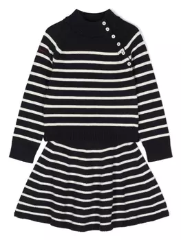 Ralph Lauren комплект из свитера и юбки в полоску, синий