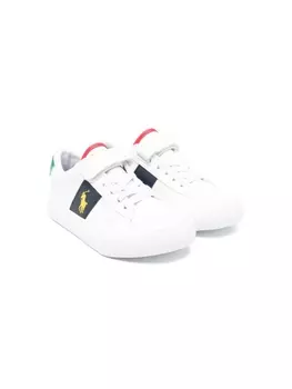 Ralph Lauren кроссовки с логотипом Polo Pony, белый