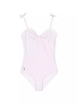 Ralph Lauren купальник с логотипом Polo Pony, розовый
