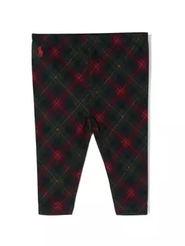 Ralph Lauren легинсы в клетку, синий