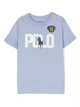 Ralph Lauren меняющая цвет футболка, синий