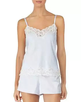 Ralph Lauren Пижамный комплект из сатина с кружевной отделкой Ralph Lauren, синий