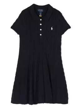 Ralph Lauren платье Polo Pony с воротником поло, синий