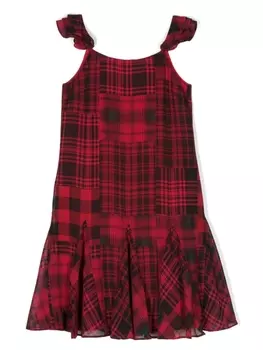 Ralph Lauren платье в клетку, красный