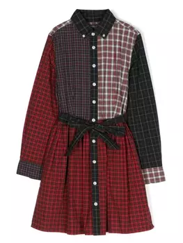 Ralph Lauren платье в клетку, красный