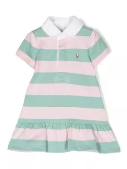 Ralph Lauren платье в полоску, розовый