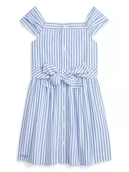 Ralph Lauren платье в полоску, синий