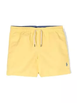Ralph Lauren плавки-шорты Polo Pony с кулиской, желтый