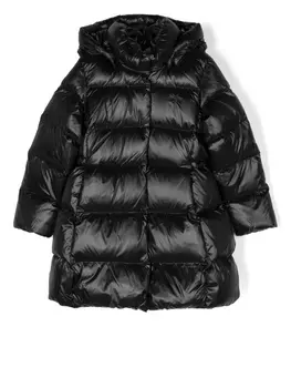 Ralph Lauren пуховик Celia с капюшоном, черный