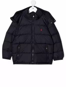 Ralph Lauren пуховик на молнии, синий