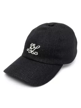 Ralph Lauren Purple Label бейсболка с вышитым логотипом, черный