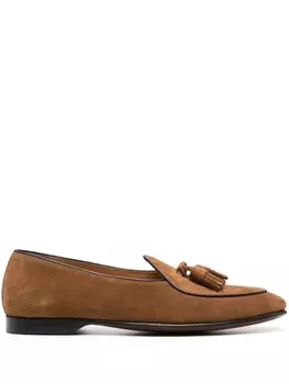Ralph Lauren Purple Label лоферы Belvin с кисточками, коричневый