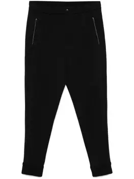 Ralph Lauren Purple Label плиссированные брюки, черный