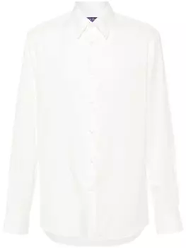 Ralph Lauren Purple Label рубашка с длинными рукавами, белый