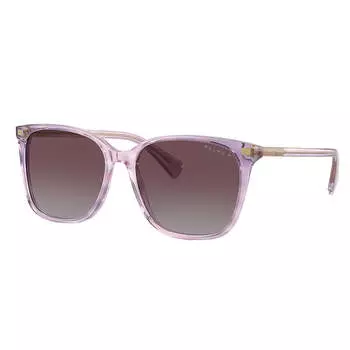 Ralph Lauren RA 5293 603662 56 мм женские квадратные солнцезащитные очки, цвет striped purple