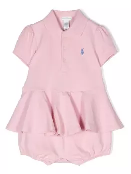 Ralph Lauren ромпер Polo Pony, розовый