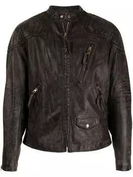Ralph Lauren RRL байкерская куртка Watts, коричневый