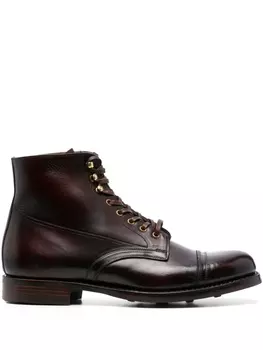 Ralph Lauren RRL ботинки на шнуровке, коричневый