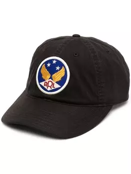 Ralph Lauren RRL кепка с нашивкой-логотипом, черный