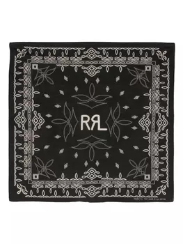 Ralph Lauren RRL платок с логотипом, черный