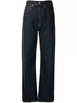 Ralph Lauren RRL прямые джинсы с завышенной талией, синий