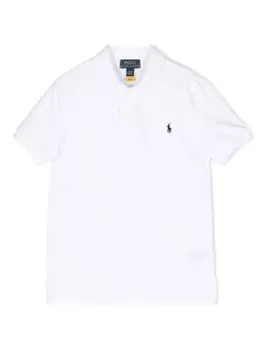 Ralph Lauren рубашка поло Polo Pony с короткими рукавами, белый