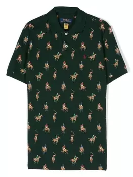 Ralph Lauren рубашка поло Polo Pony, зеленый