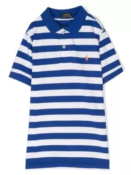 Ralph Lauren рубашка поло с логотипом Polo Pony, синий
