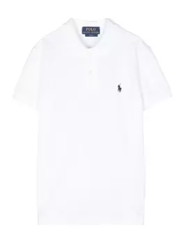 Ralph Lauren рубашка поло с логотипом Polo Pony, белый