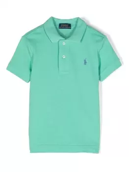 Ralph Lauren рубашка поло с вышитым логотипом, зеленый