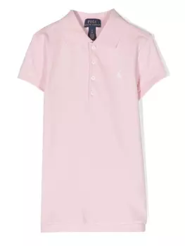 Ralph Lauren рубашка поло с вышивкой Polo Pony, розовый