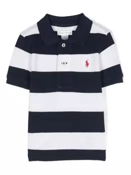 Ralph Lauren рубашка поло с вышивкой Polo Pony, белый
