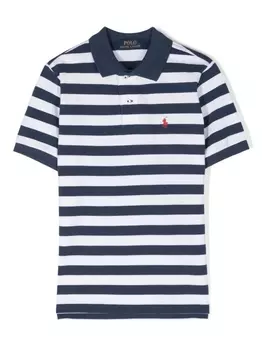 Ralph Lauren рубашка поло в полоску, синий