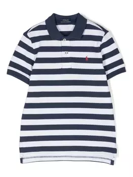 Ralph Lauren рубашка поло в полоску, синий