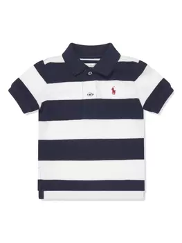 Ralph Lauren рубашка поло в полоску, синий