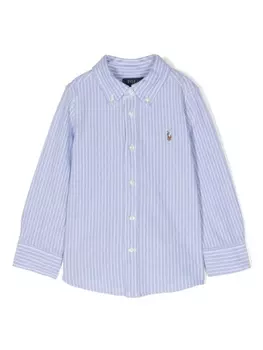 Ralph Lauren рубашка с логотипом Polo Pony, синий