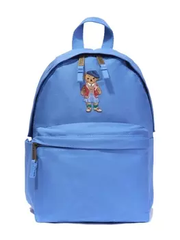 Ralph Lauren рюкзак с вышивкой Teddy, синий