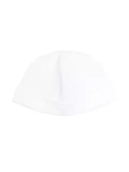 Ralph Lauren шапка бини с вышивкой Polo Pony, белый