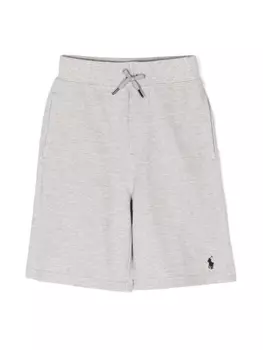 Ralph Lauren шорты с логотипом Polo Pony, серый