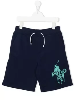 Ralph Lauren шорты с логотипом, синий