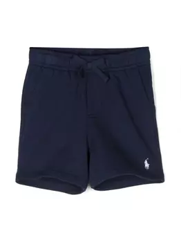 Ralph Lauren шорты с вышитым логотипом, синий