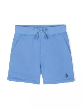 Ralph Lauren шорты с вышивкой Polo Pony, синий
