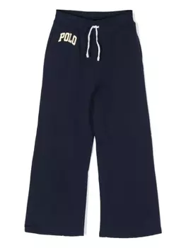 Ralph Lauren спортивные брюки с кулиской и логотипом, синий